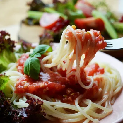 Соус для спагетти из томатов