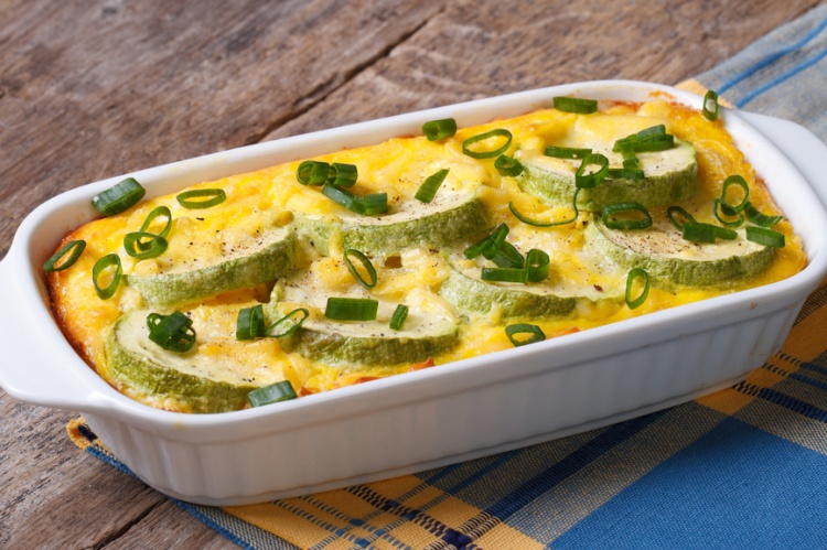Кабачки с сыром в духовке