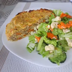 Суфле  из куриного фарша