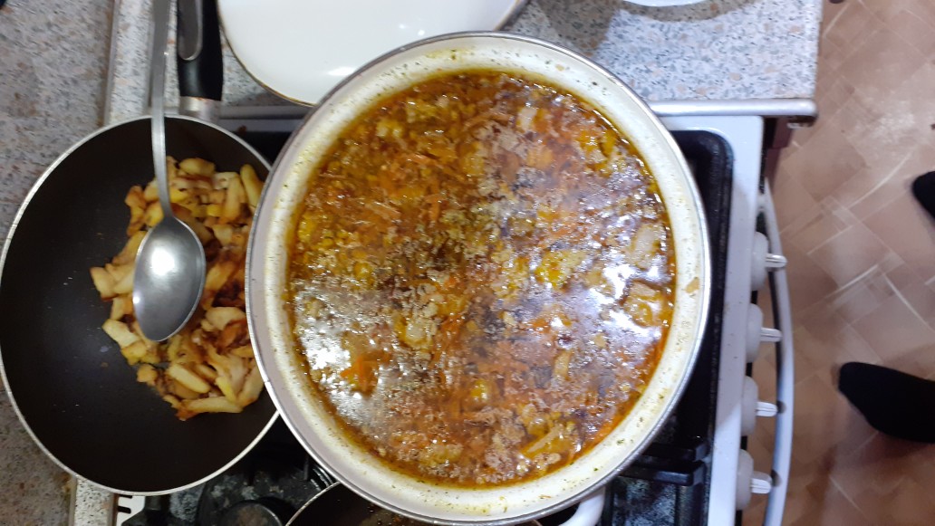 Суп мясной