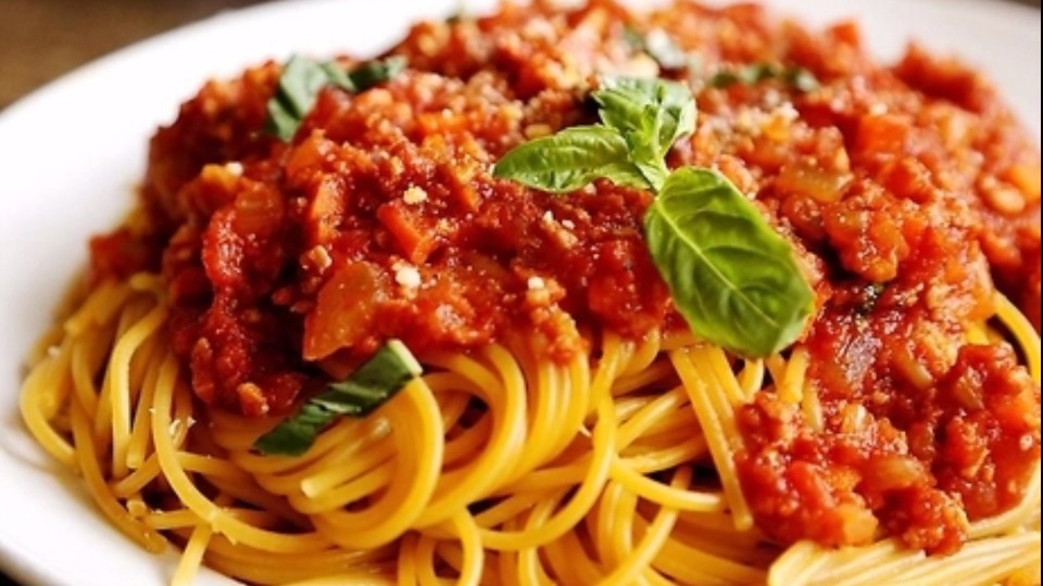 Соус БОЛОНЬЕЗЕ. Паста. Как быстро приготовить этот соус