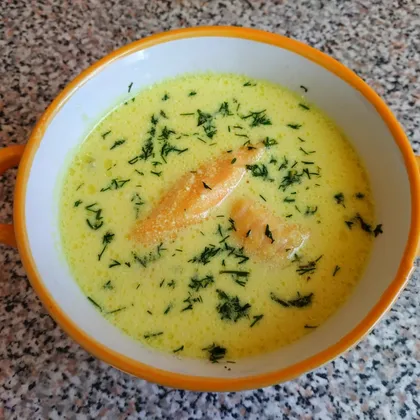 Суп из семги по-фински