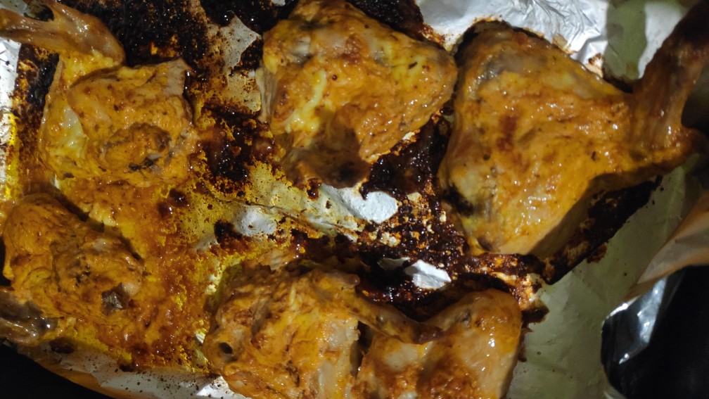 Крылышки в аджике