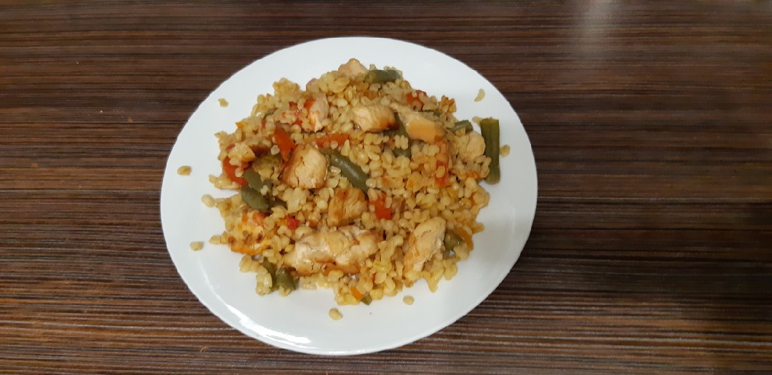 Плов из булгура