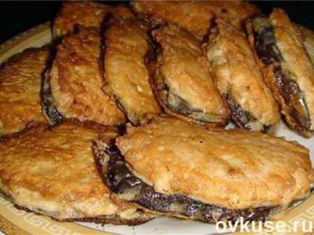 Баклажаны в «мясной шубе»