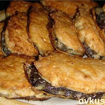 Баклажаны в «мясной шубе»