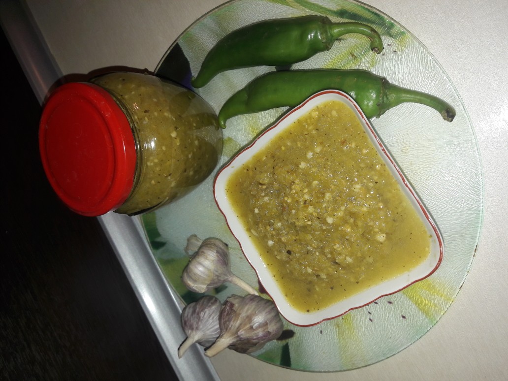 Аджика зеленая 🌶🍅