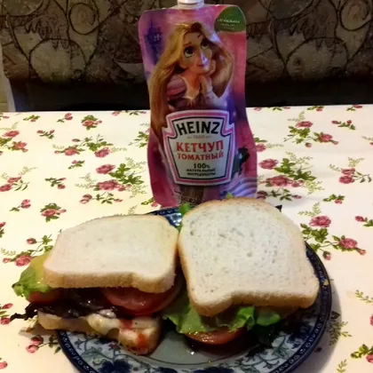 Сэндвичи с беконом для настоящих принцесс