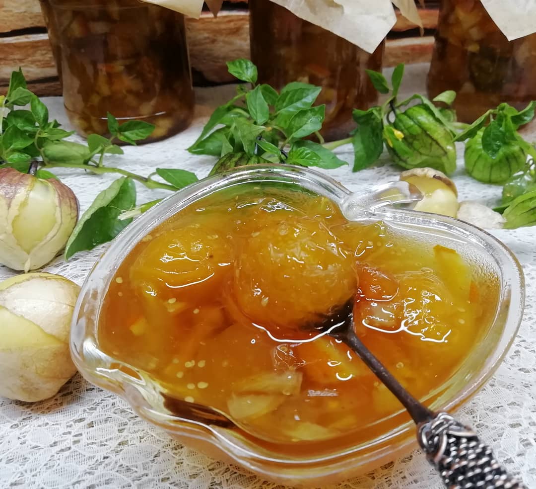 Варенье янтарное из физалиса