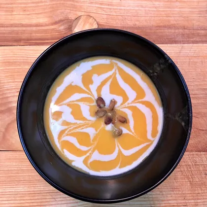 Крем-суп из тыквы с кокосовым молоком