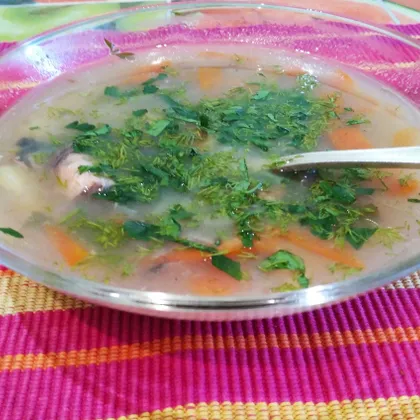 Рыбный суп из головизны