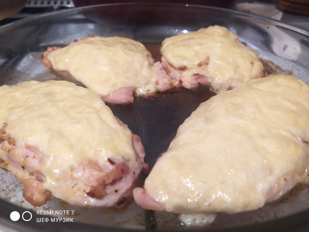 Куриное филе под сыром
