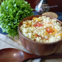 Булгур с овощами