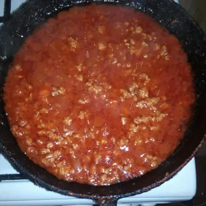 Соус по-итальянски к спагетти или макаронам. 😋