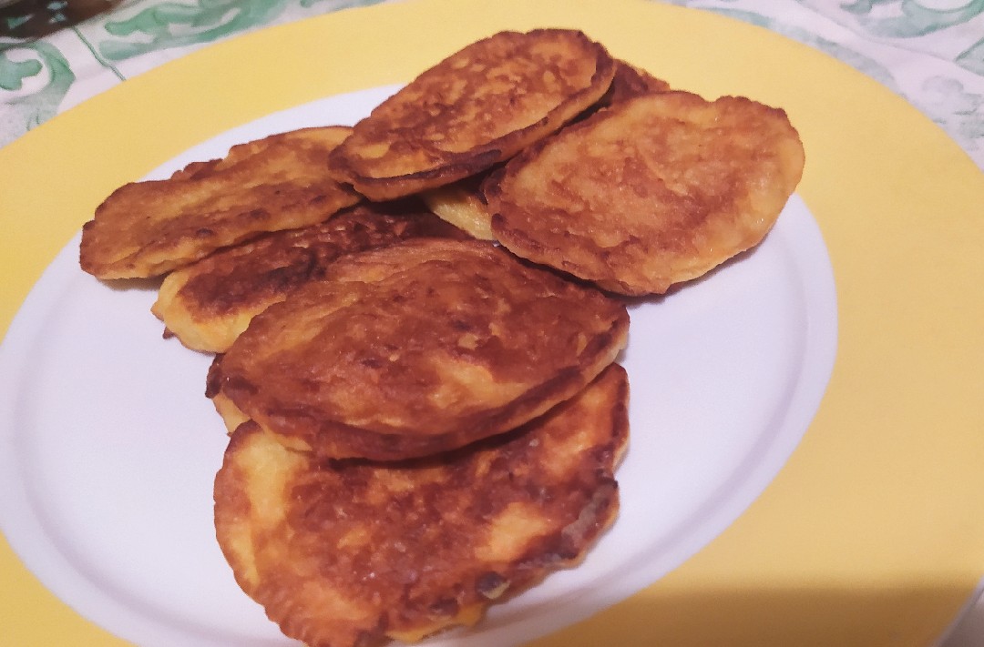 Тыквенные панкейки