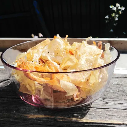 Домашние чипсы из картофеля