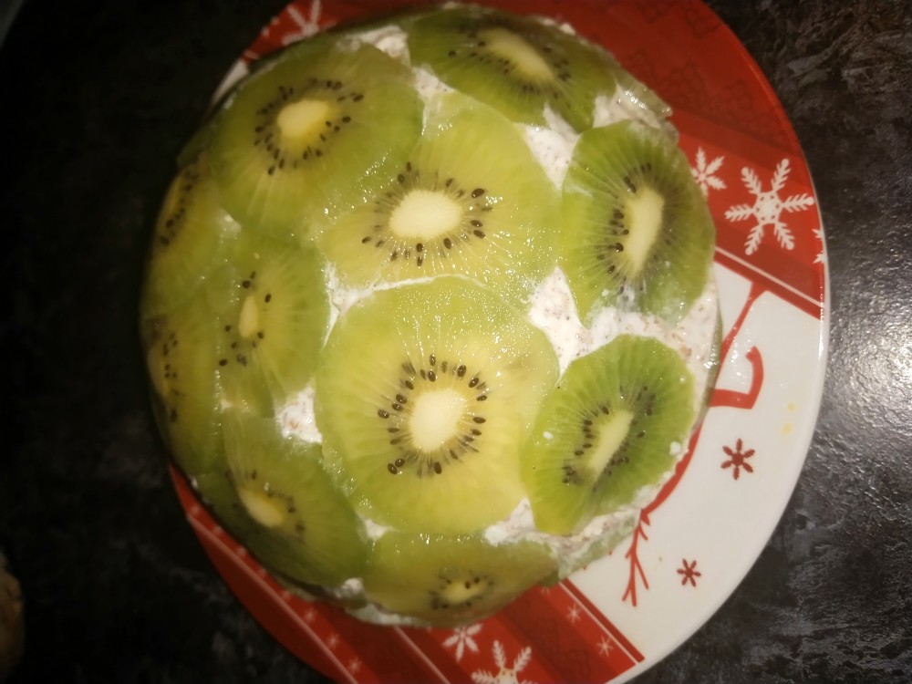Торт из биквита и 🥝😘. Или гости на пороге🤗