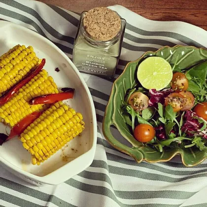 Запечённая кукуруза