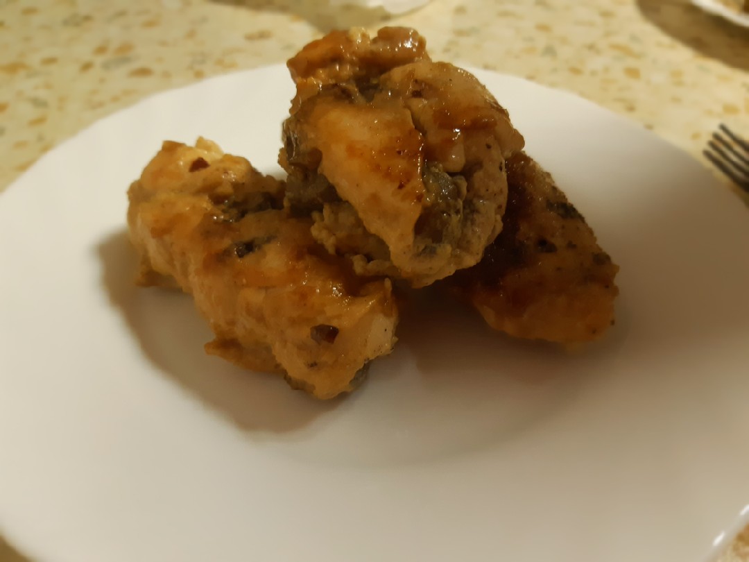 Рулетики из курицы