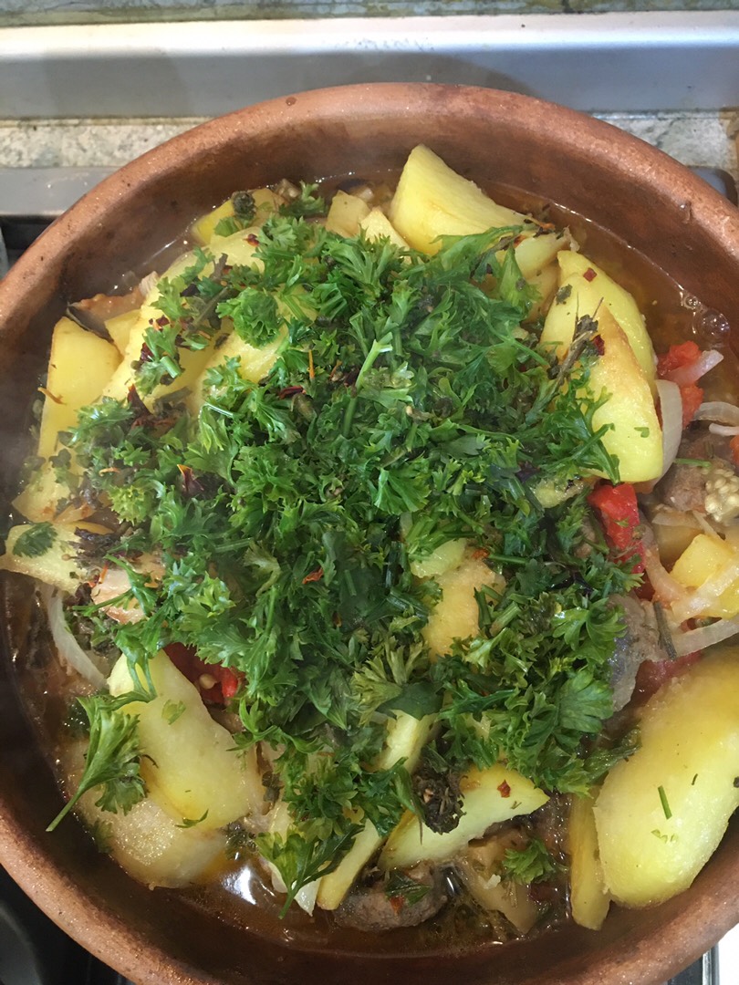 Оджахури (Семейное грузинское блюдо) - рецепт автора Ольга Сыромолот