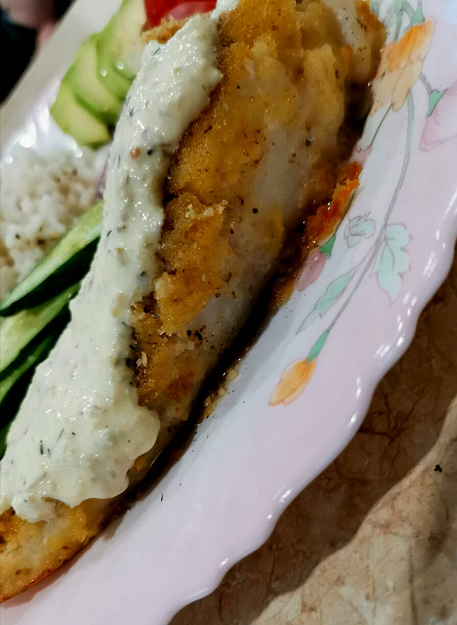 Соус к рыбе из огурца 🥒 и яйца