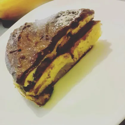 ПП Банановый десерт с шоколадным кремом