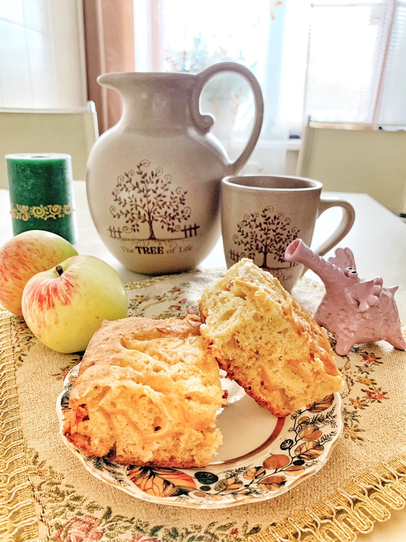 Как приготовить Яблочный пирог с лимоном и крошкой рецепт пошагово