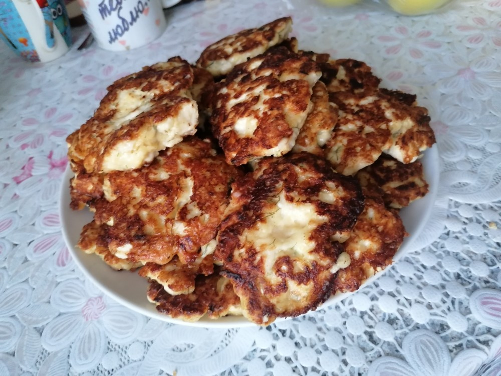 Куриные оладушки