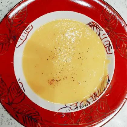 Сливочный крем-суп из кабачка