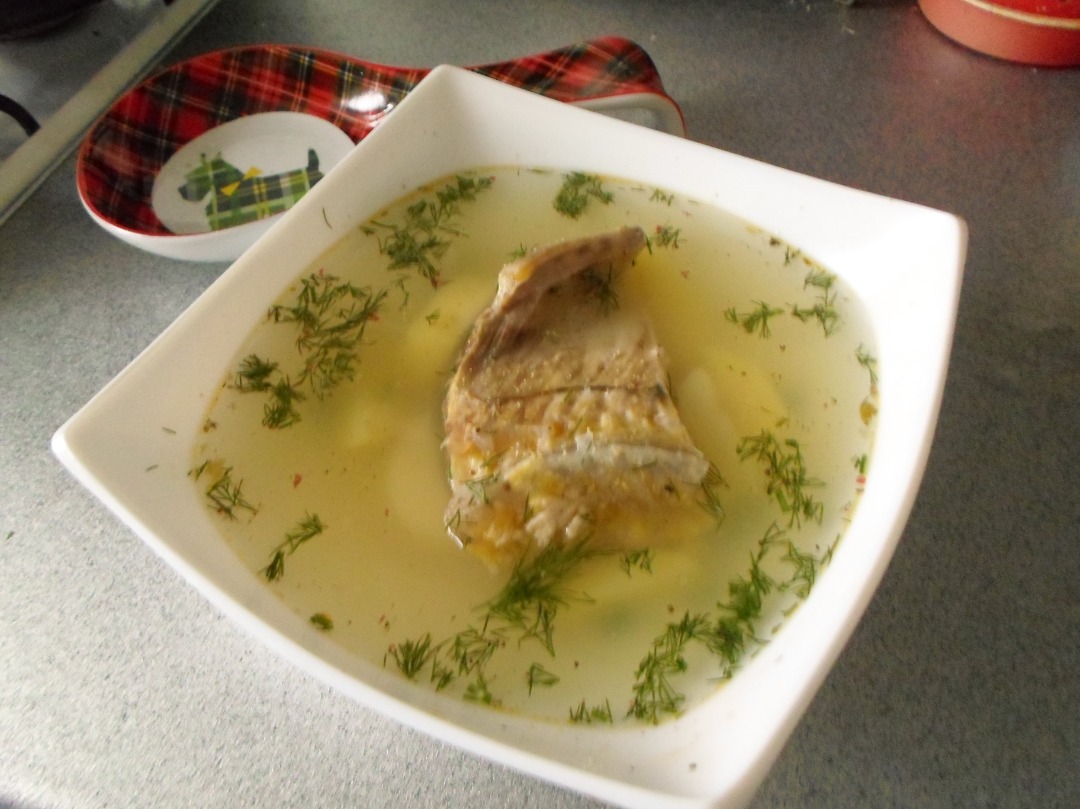 Суп из осетрины по-волжски