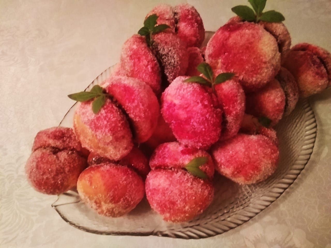 Пирожные персики 🍑