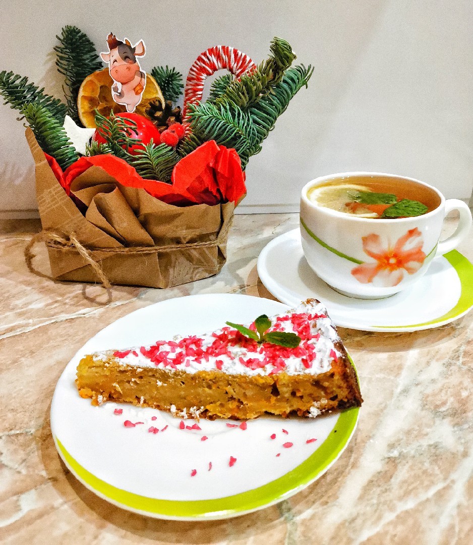 Морковно-яблочный пирог - рецепт автора culinary boutique r