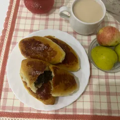 Пирожки запечённые с щавелем 