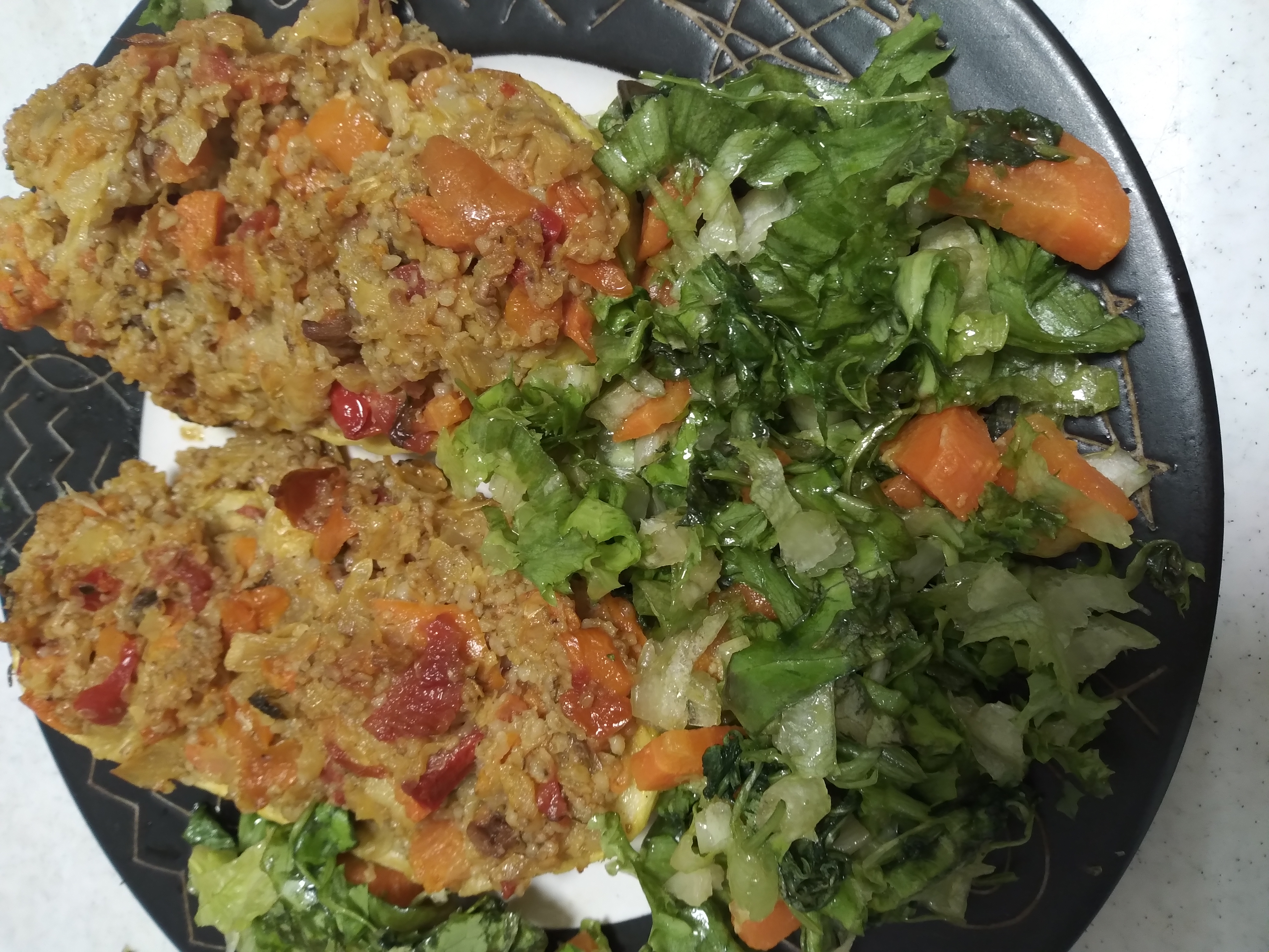 Фаршированные кабачки