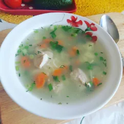 Суп с вермишелью и мясом🍲