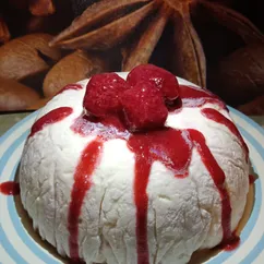 Английский десерт Eton Mess с малиной