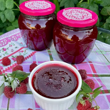 Малиновый джем без косточек