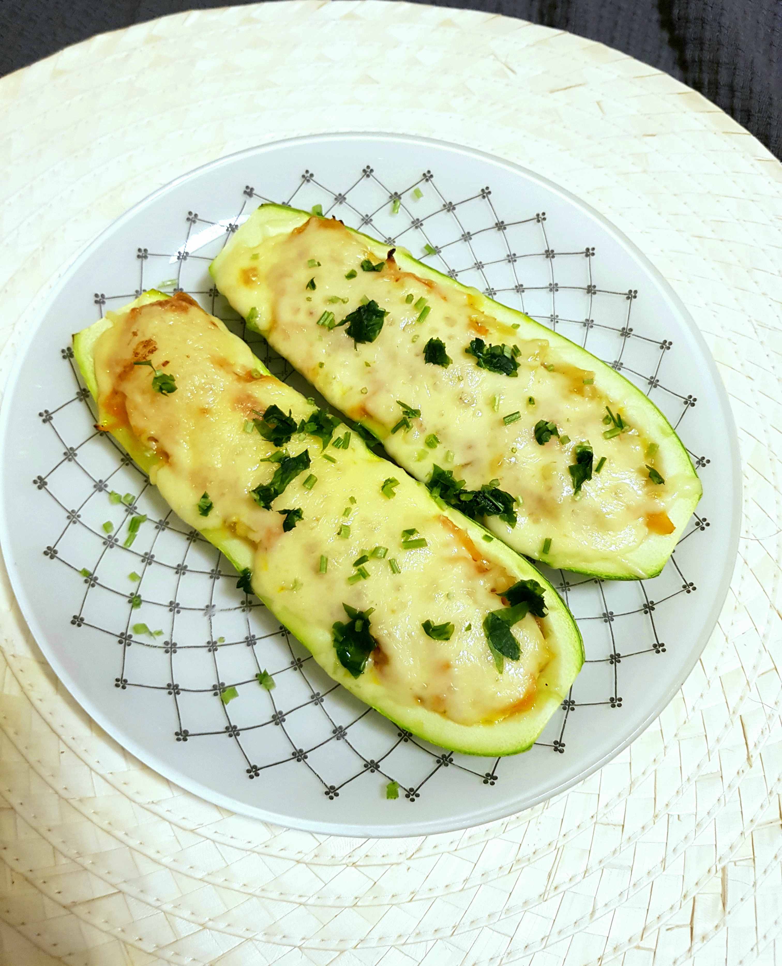 Запеченные сочные цукини