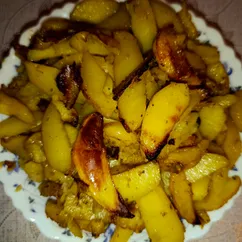 Картофель запечённый в духовке