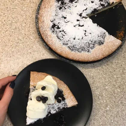 Черничный пирог