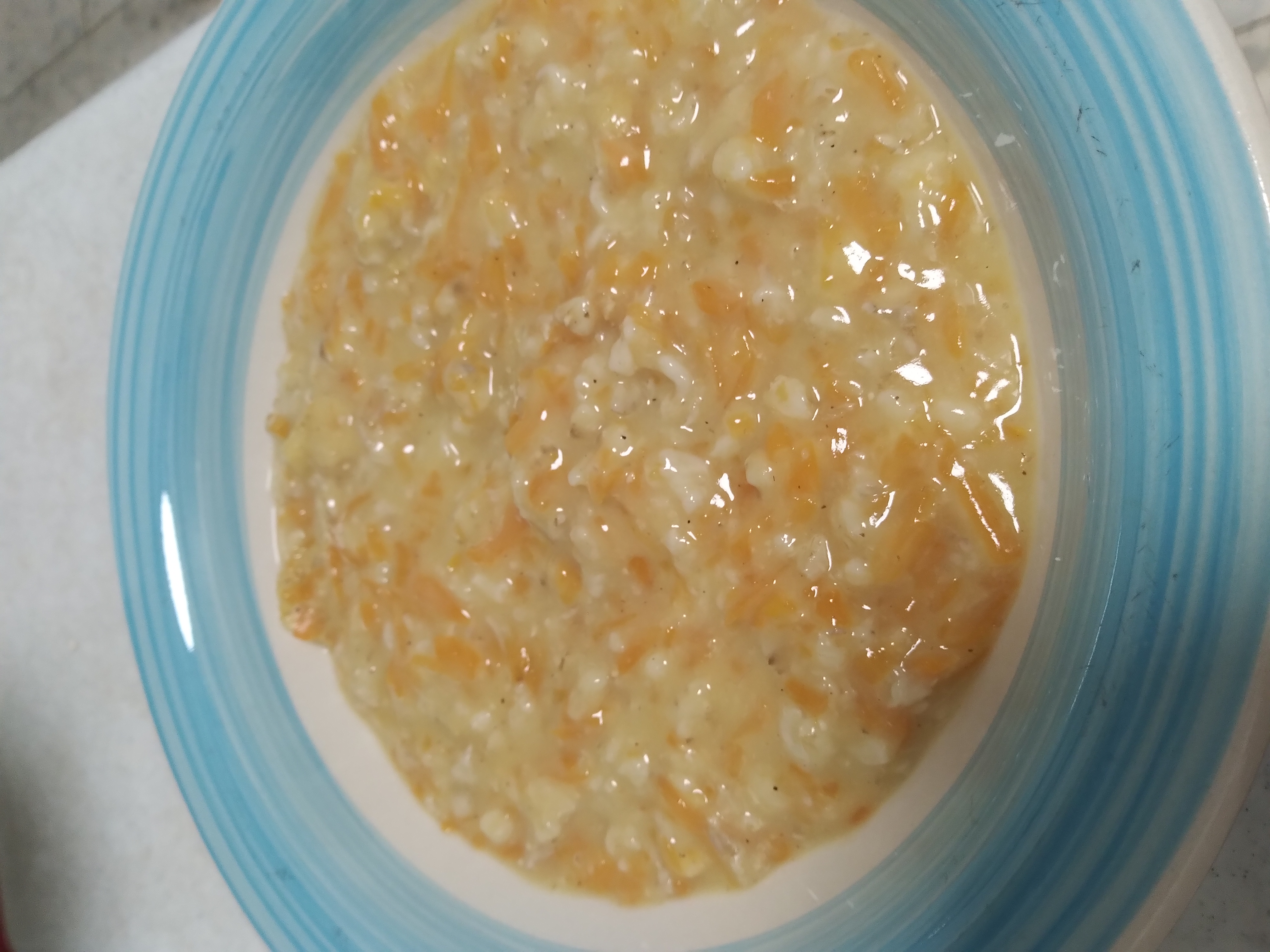 Овсяная каша с тыквой