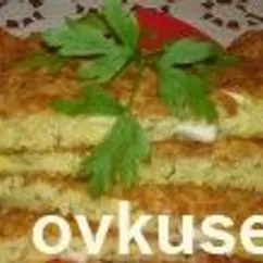 Лепешки с яйцом