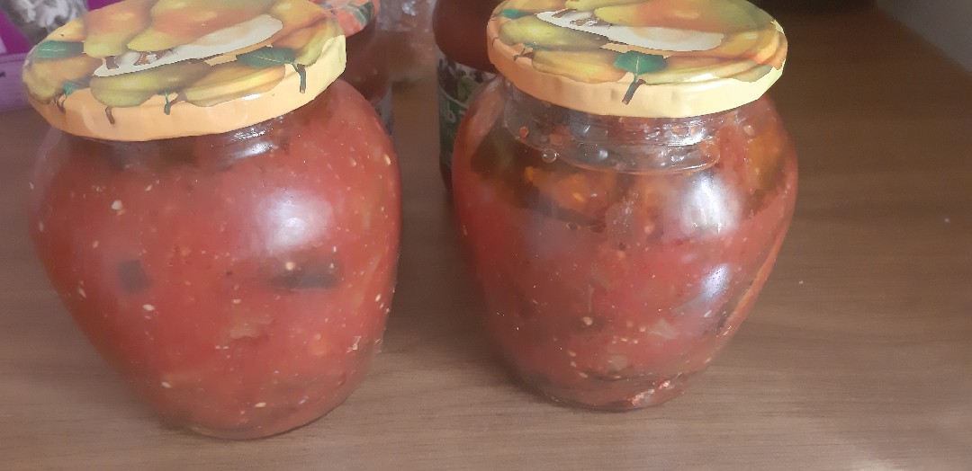 Баклажаны на зиму остренькие