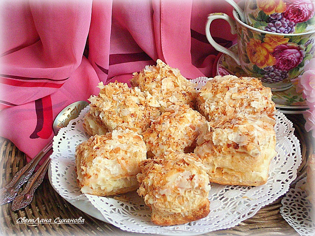 Пирожные "Наполеончики"