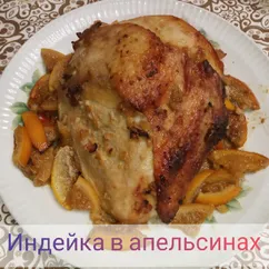 Индейка в апельсинах