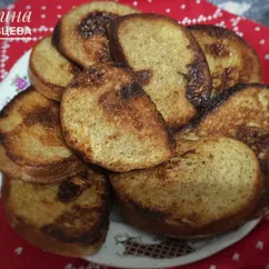 Гренки в яйце и молоке