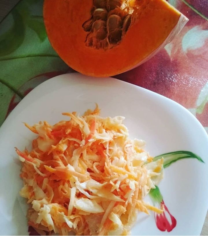 Салат из тыквы