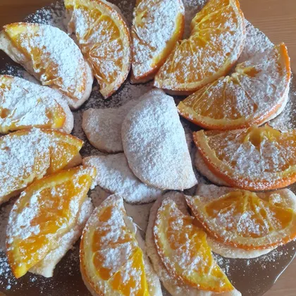Печенье "Апельсиновые дольки"