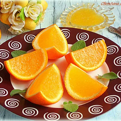 Десерт 'Загадочные апельсины'
