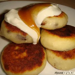 Сырники с изюмом